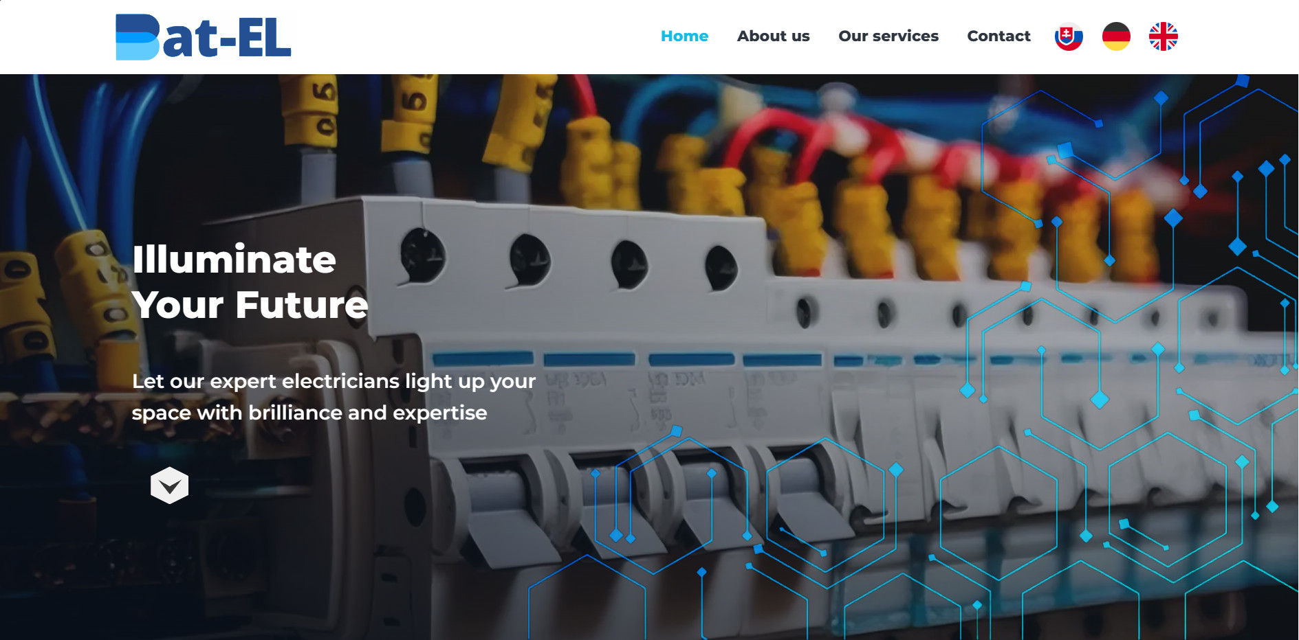 SkyWebDev, project, website, wordpress, elementor, design, Bat-EL